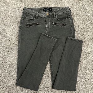 Bullhead Rocker Mid-Rise Grey Jeans